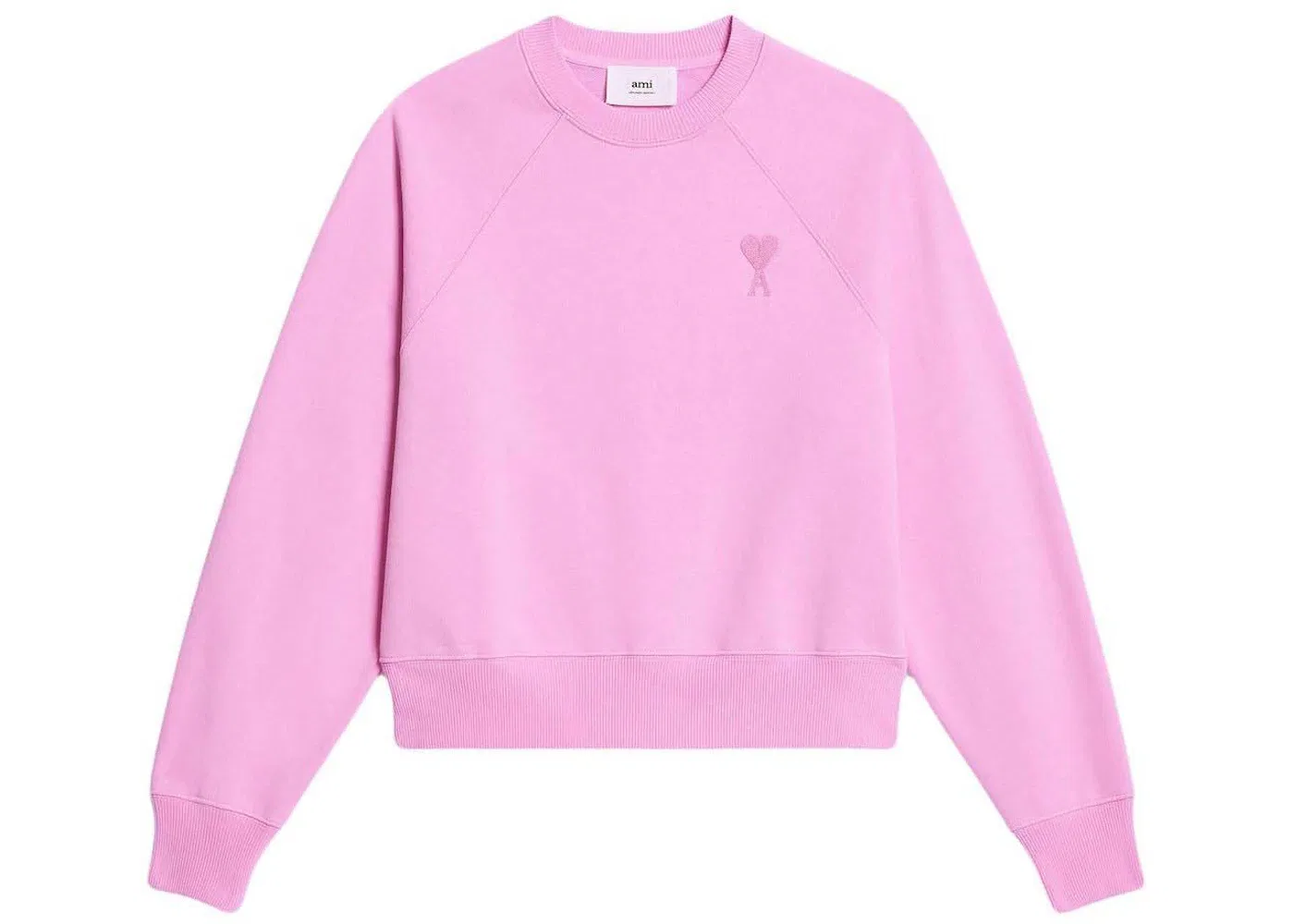Мужской свитшот с принтом Ami Paris, Pink