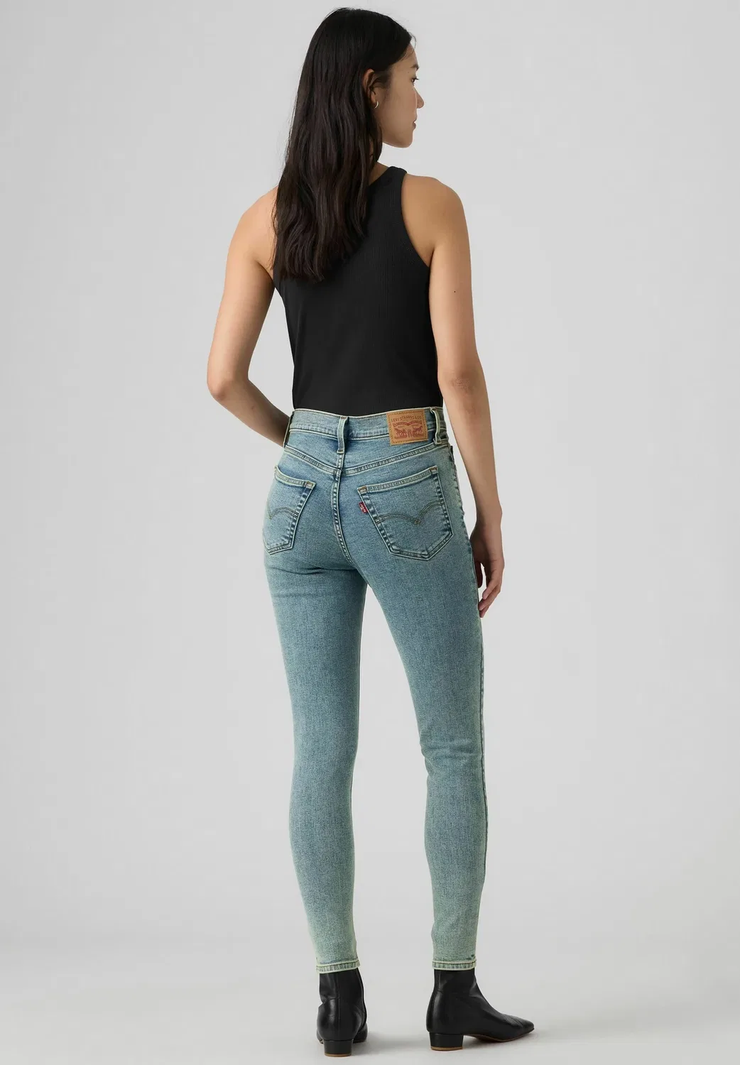 720 hirise super skinny - джинсы узкий крой Levi'S, Don'T Let It Go - Med Indigo - Worn In — фото 3