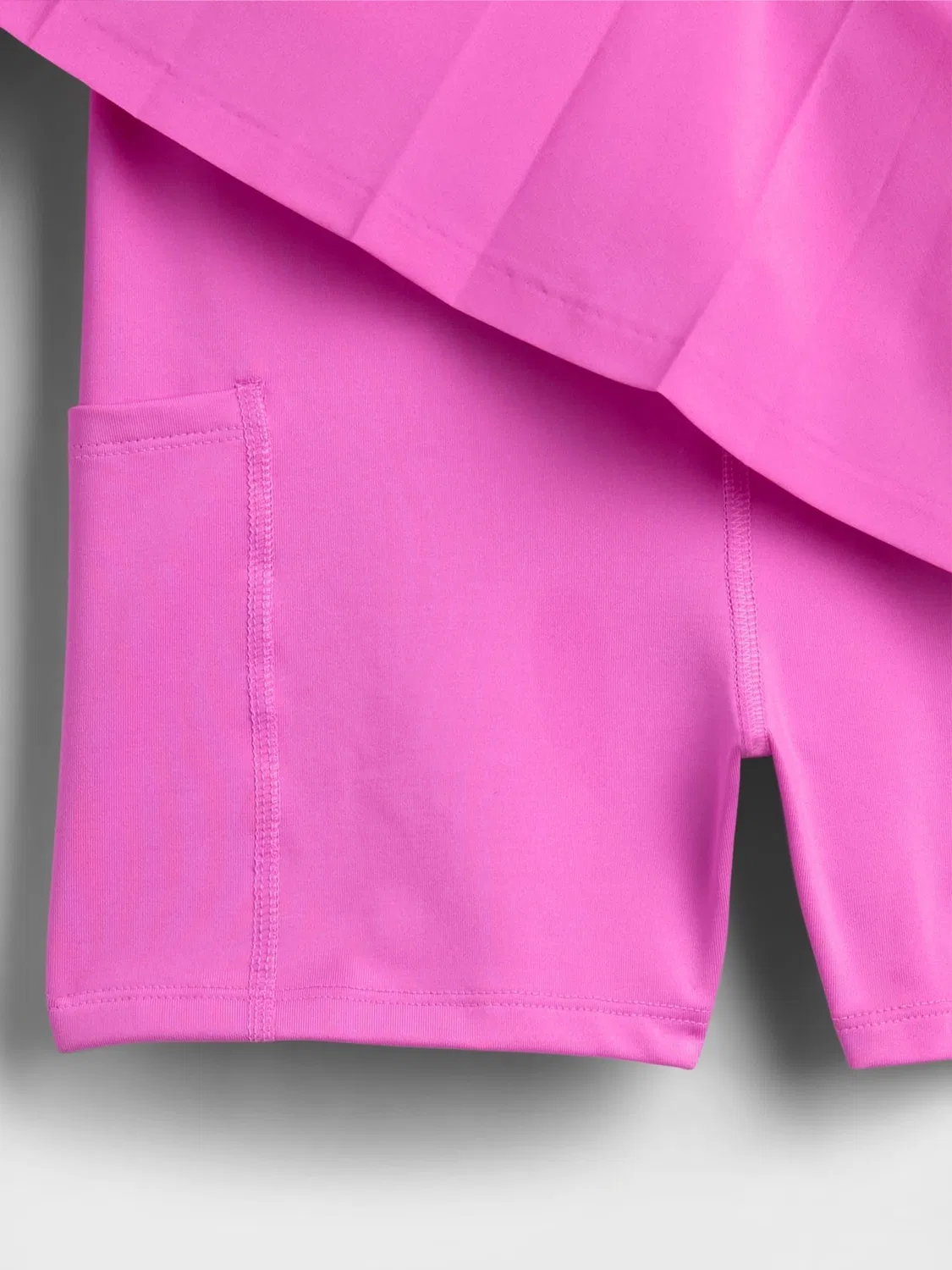 Платье теннисное Gap Pink Pleated, розовый — фото 3