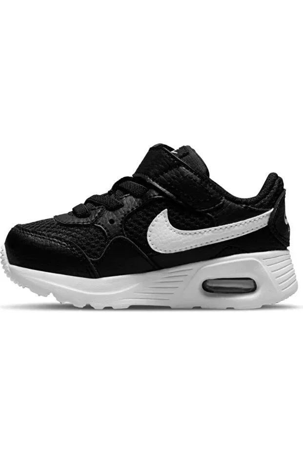 Детские кроссовки для девочек с липучками Nike, Black — фото 2
