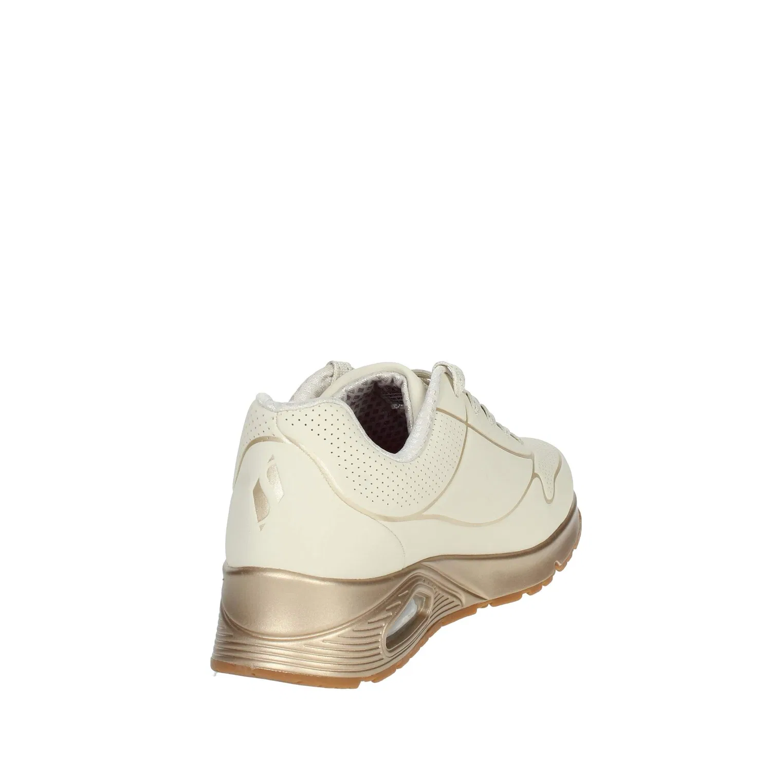 Детские кроссовки для девочек с принтом 310538l Nat Skechers, Beige — фото 3
