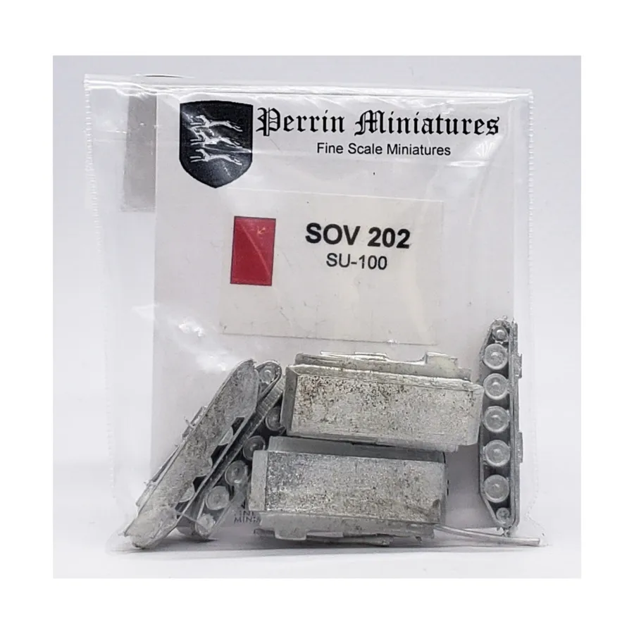 

СУ-100, WWII Miniatures - USSR (10mm) (Perrin Miniatures)