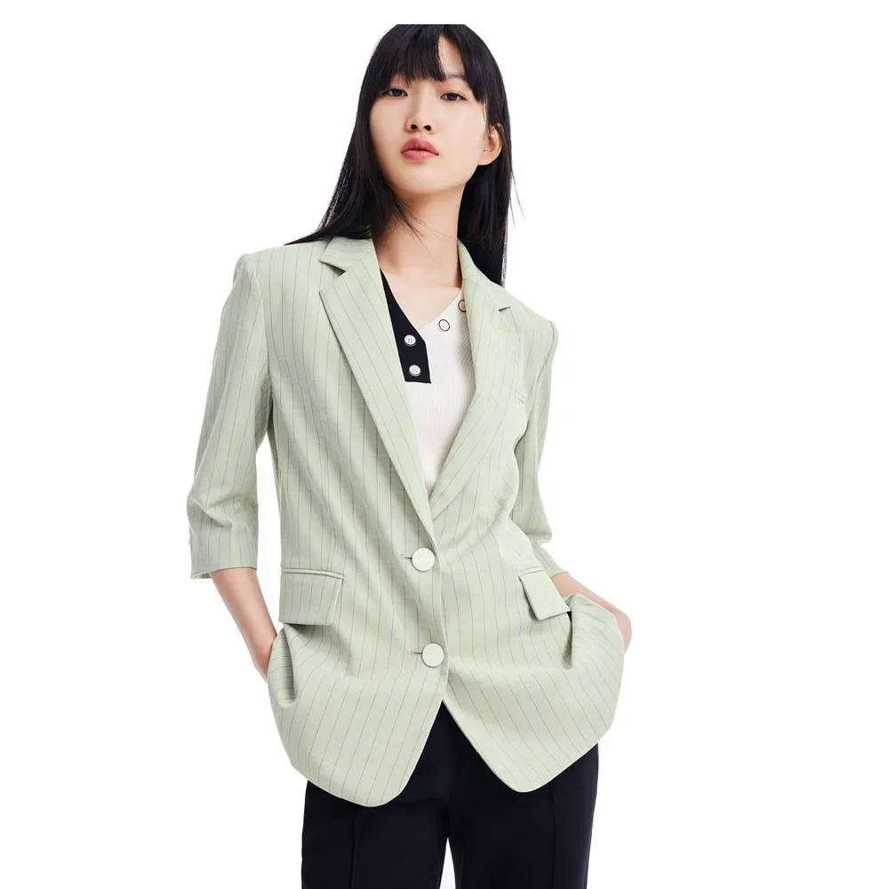 

Блейзер Lily Classic Striped, зеленый