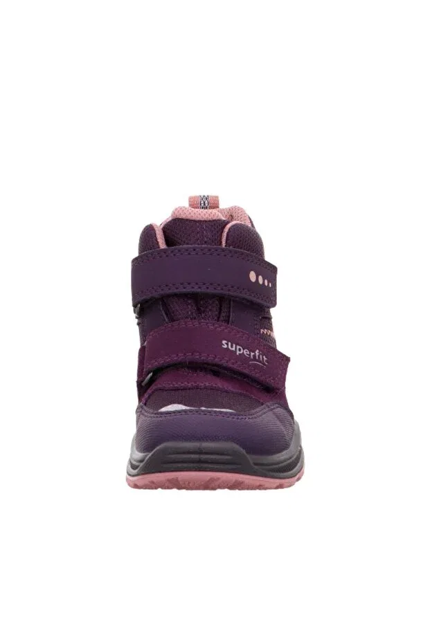 Детские ботинки для девочек водоотталкивающие Jupiter Superfit, Purple Suede — фото 4