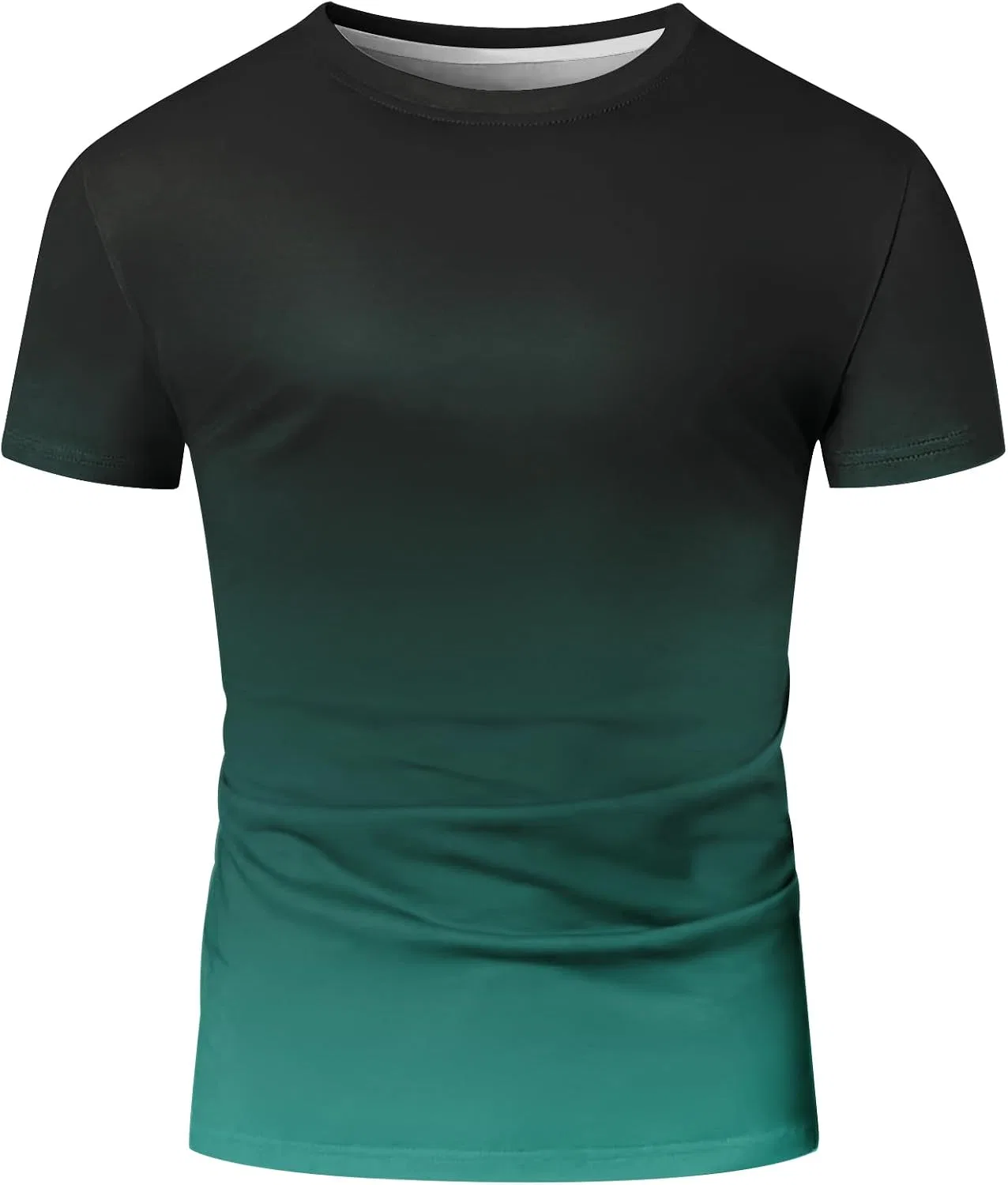 Мужская футболка с градиентом Men's Gradient T-shirt, Gradient Color7 — фото 4