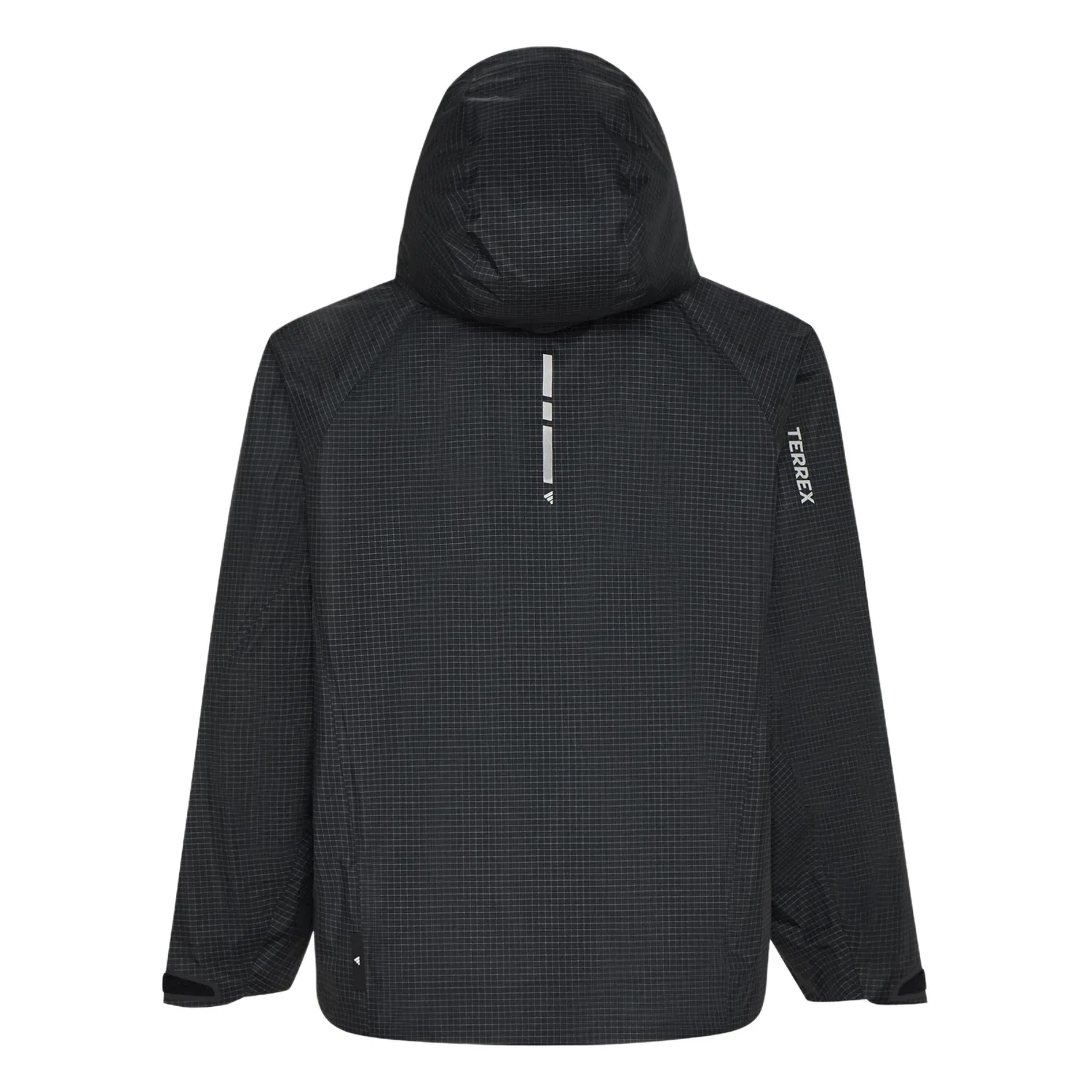 Мужская куртка с капюшоном Adidas Terrex, Black — фото 3
