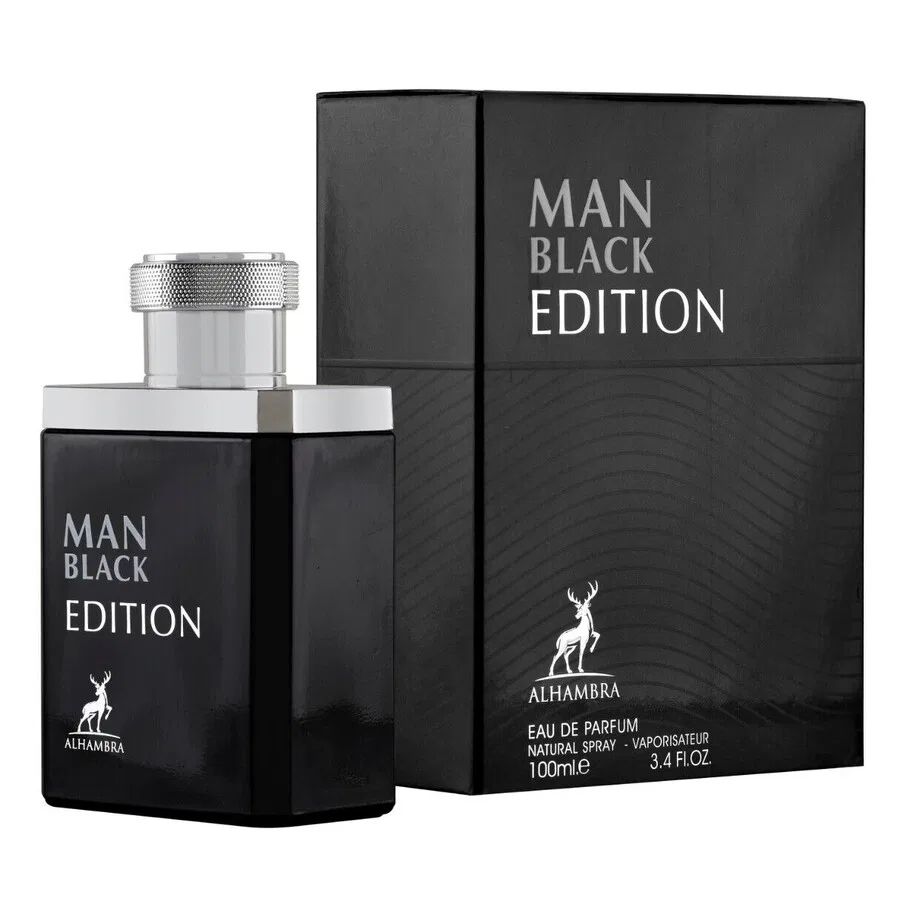 Парфюмерная вода Maison Alhambra Man Black Edition, 100 мл