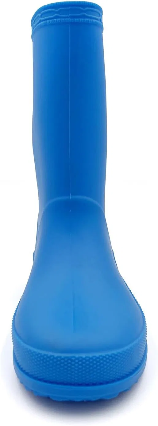 Детские сапоги для мальчиков резиновые водонепроницаемые JT6513 Amoji, Blue — фото 3