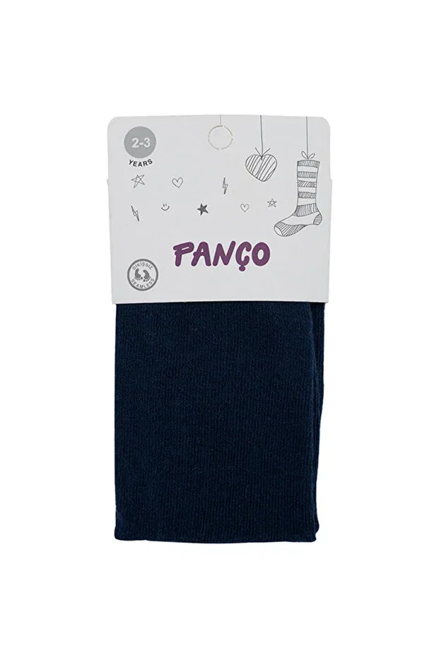 Детские колготки для девочек хлопковые Panço, 002-Blue