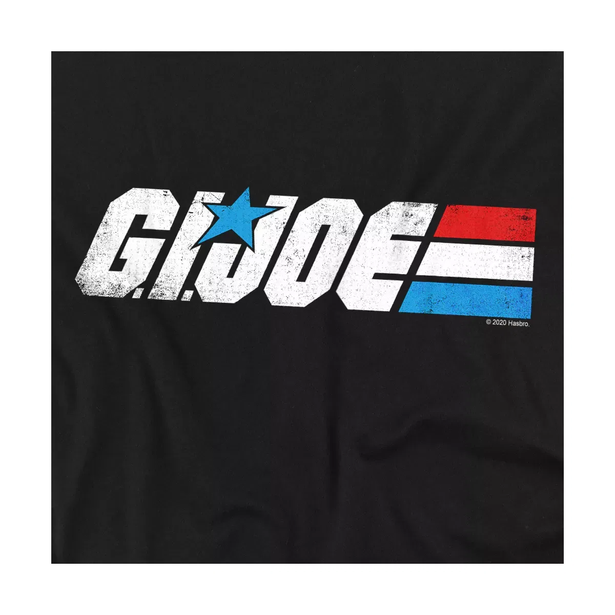Детское боди с коротким рукавом G.I. Joe Distressed Logo, Black — фото 2