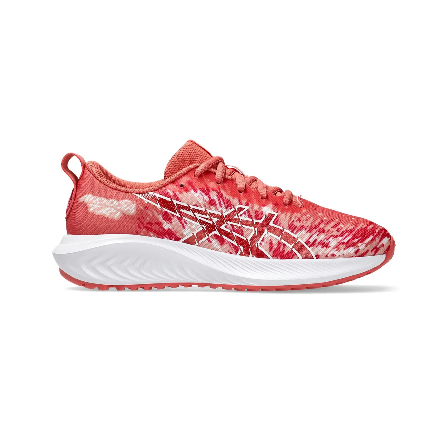 Детские спортивные кроссовки для мальчиков с амортизацией Gel-noosa Tri 16 Gs ASICS, Dark Pink Clay White