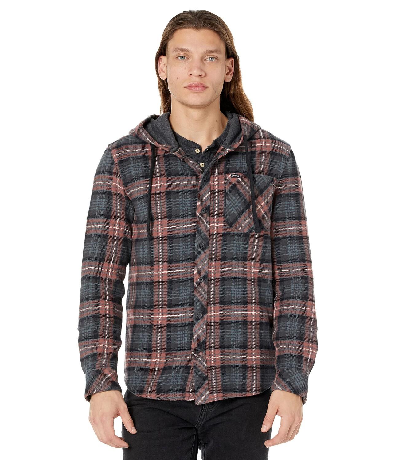 

Худи O'Neill, Clayton Hooded Flannel Shirt, Серый, Худи O'Neill, Clayton Hooded Flannel Shirt