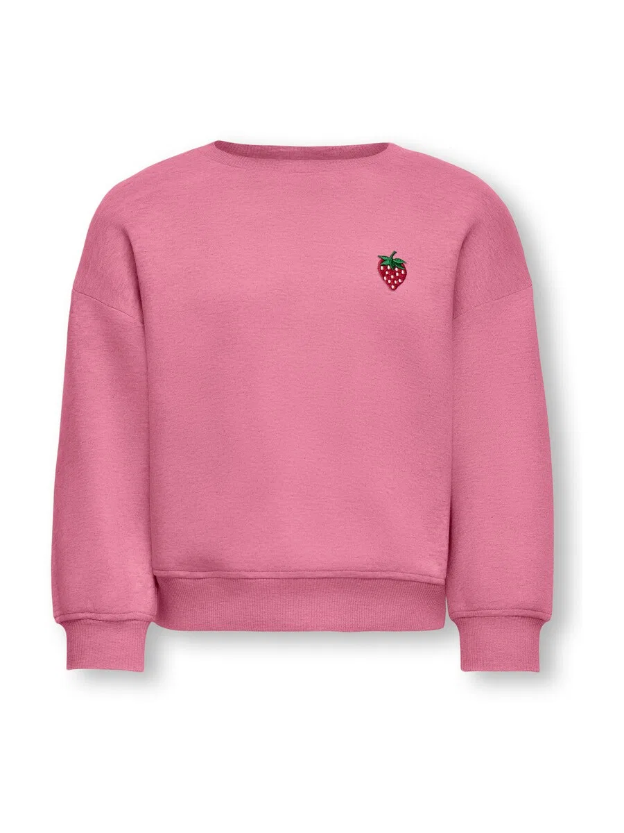 Мини-толстовка 'KMGSweat' в розовом цвете Only Mini