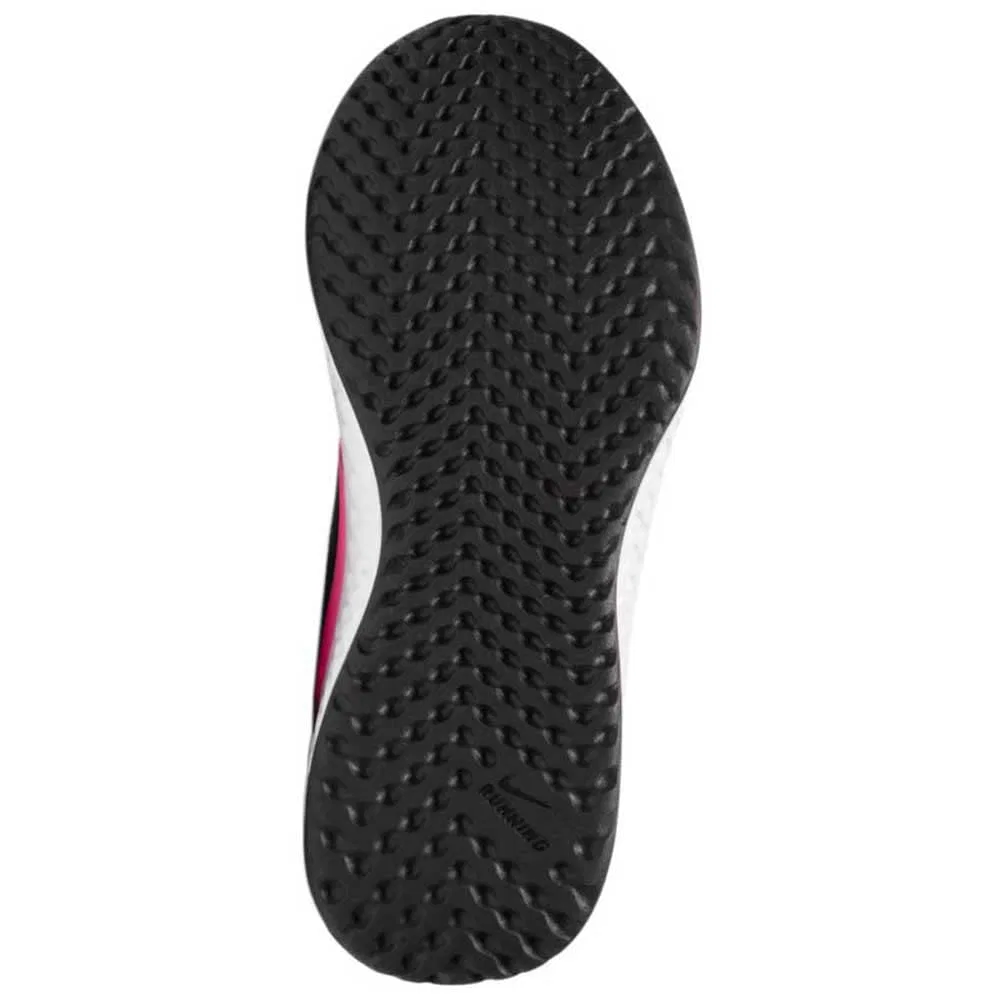 Детские кроссовки для бега с принтом Bq5672-602-11c NIKE, Sunset Pulse Black White — фото 2