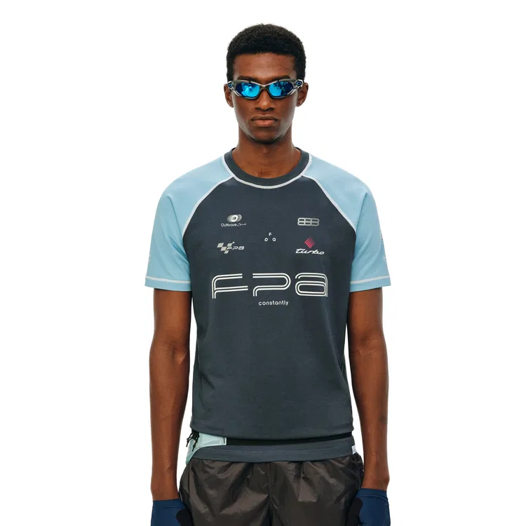Футболка детская с принтом FPA COOLMAX T Shirts Unisex Crew Neck Moderate Straight Fit, Белый — фото 3