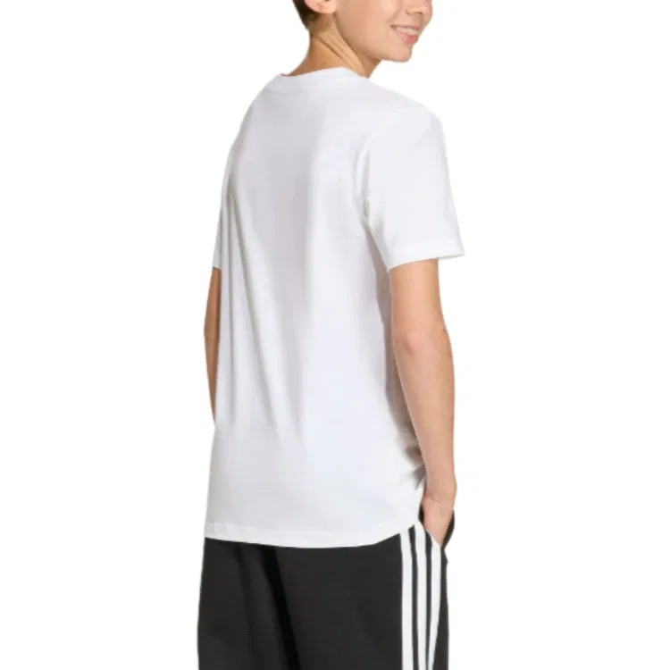 Футболка детская с круглым вырезом Adidas, White — фото 3