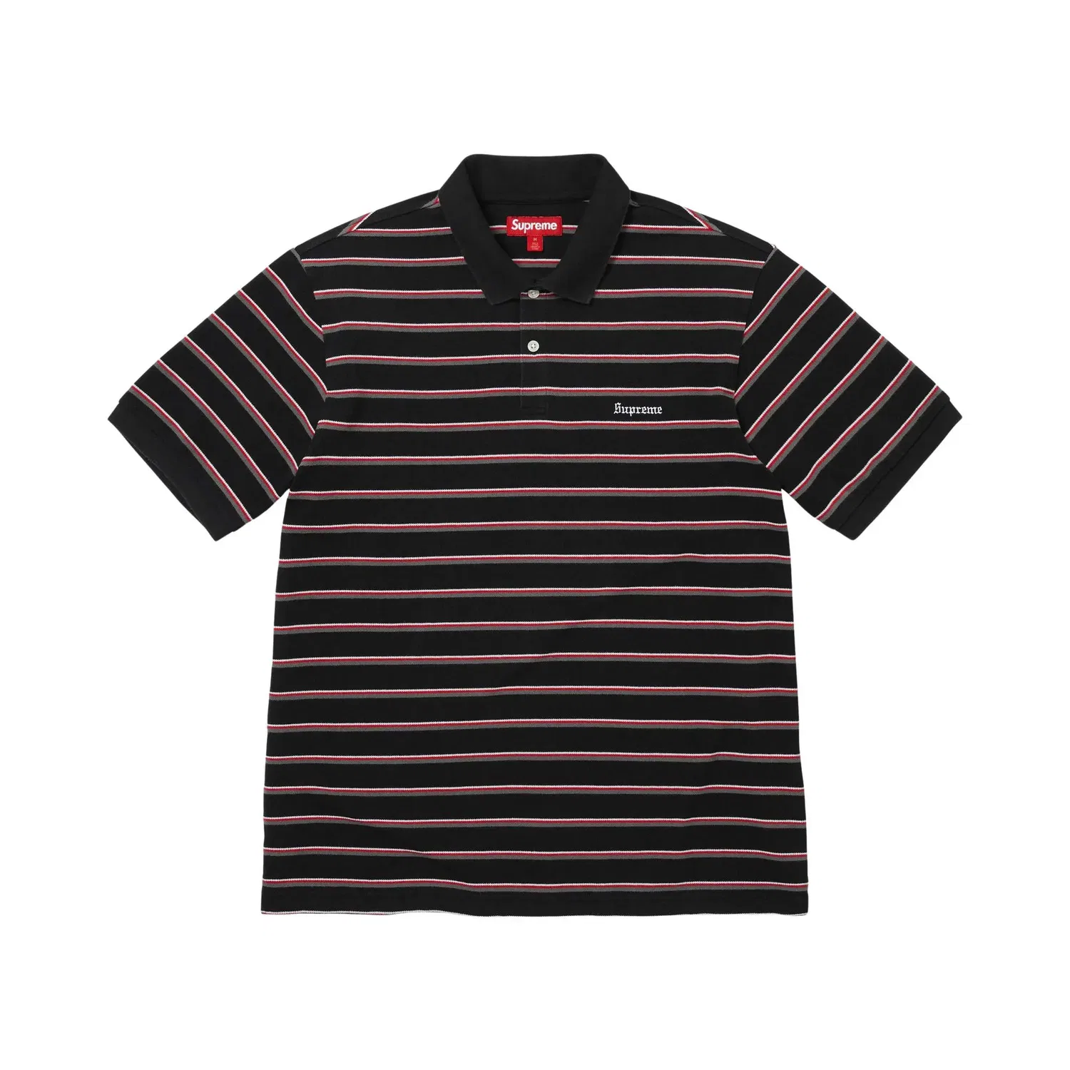 Поло Stripe Supreme, Black