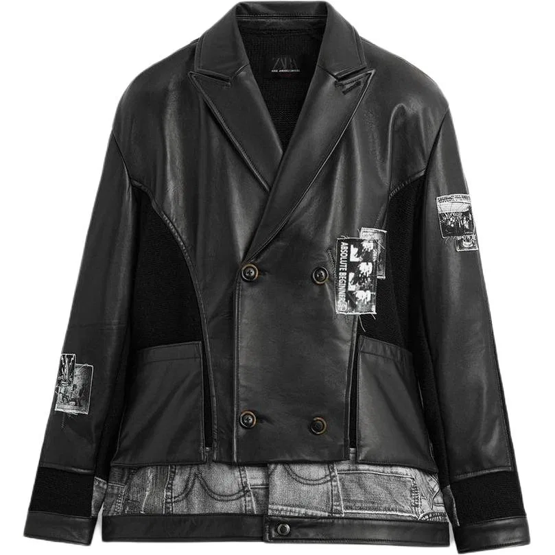ZARA Мужское пальто ANDERSSON BELL SS25, Black