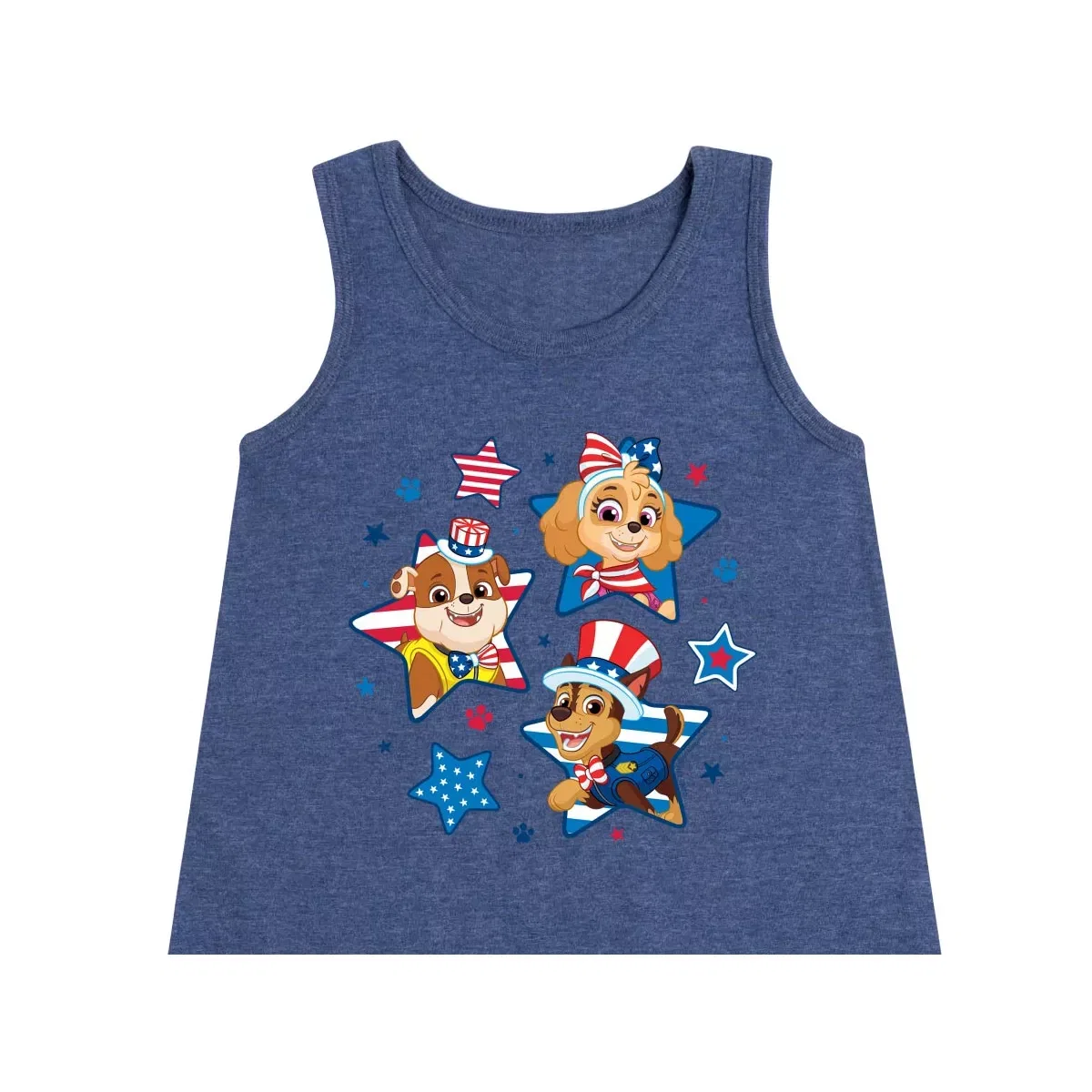 Детское платье для девочек без рукавов Paw Patrol PAW Patrol, Heather Navy — фото 2