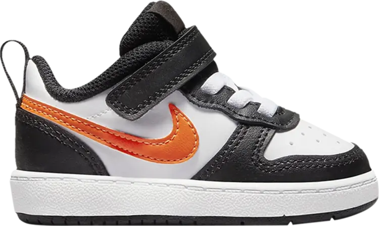

Кроссовки Nike Court Borough Low 2 TD 'White Black Orange', белый