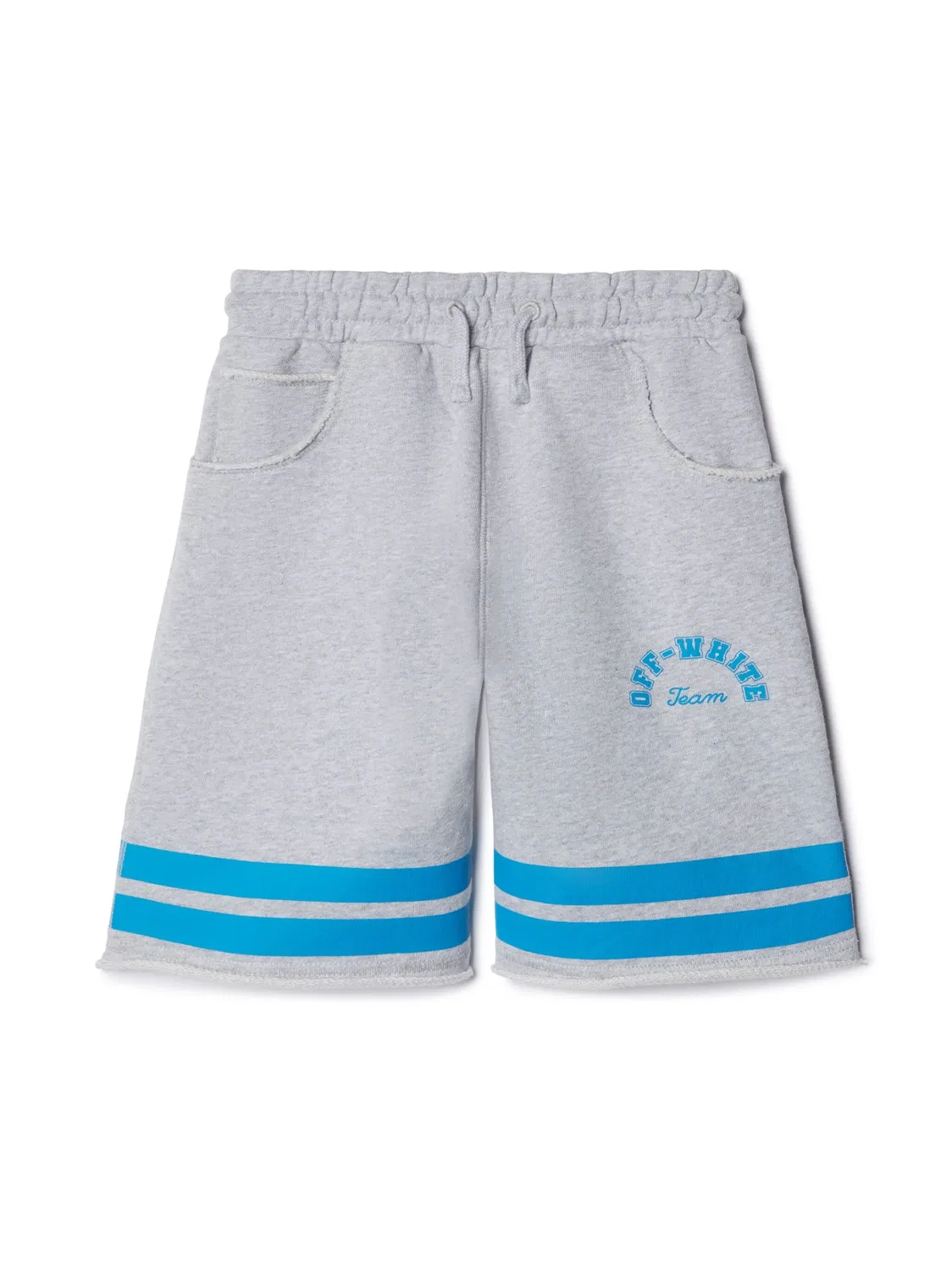 Шорты из хлопка Team 23 OFF-WHITE, серый