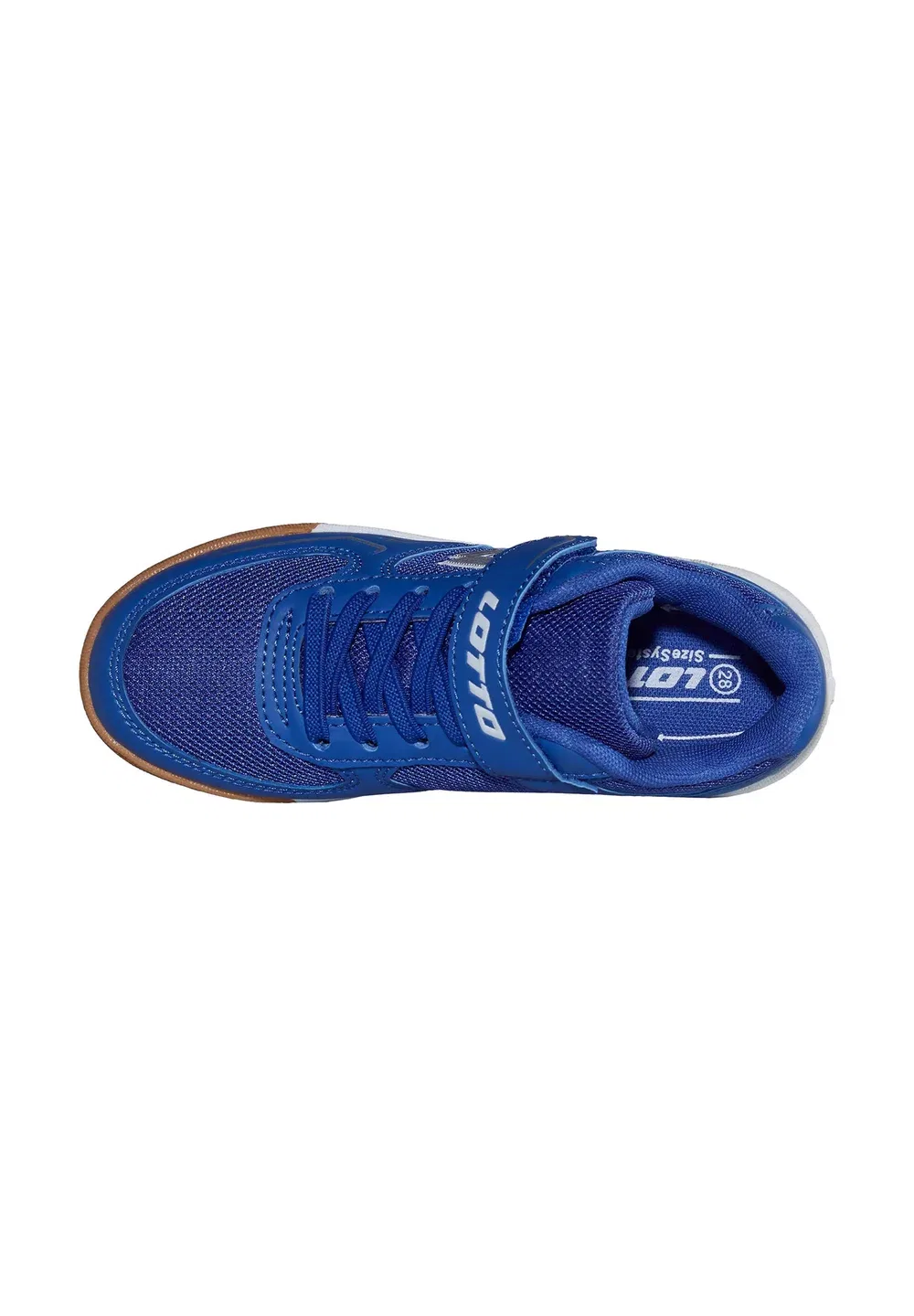 Кроссовки Kinder skeylak Hallenschuh 2601530k 5010 синий/белый унисекс - кроссовки Lotto, Blue White — фото 2