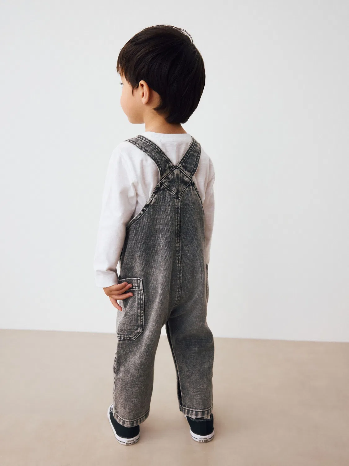 Комбинезон Grey Dungarees Next, серый — фото 3