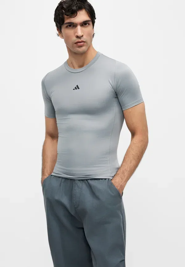 Футболка Tf - спортивная футболка Adidas Performance, серый — фото 4