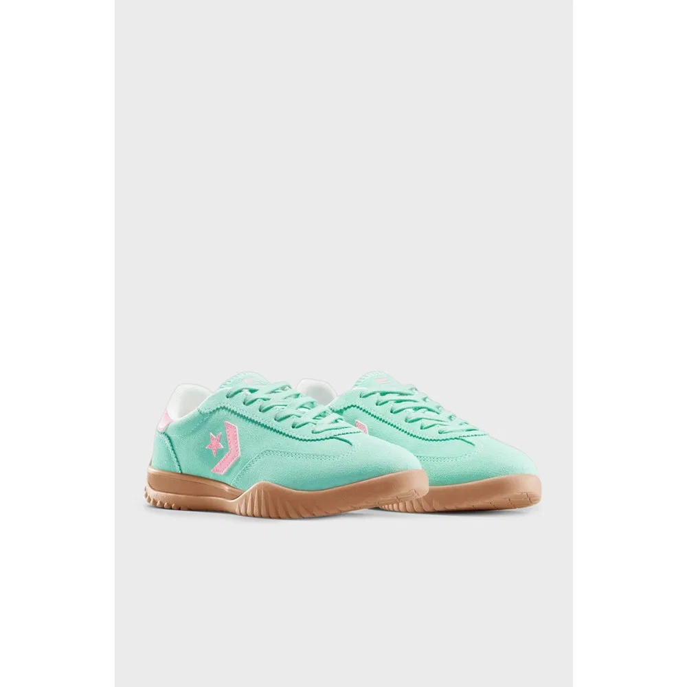 Детские кроссовки из замши и кожи Run Star Trainer Converse — фото 3