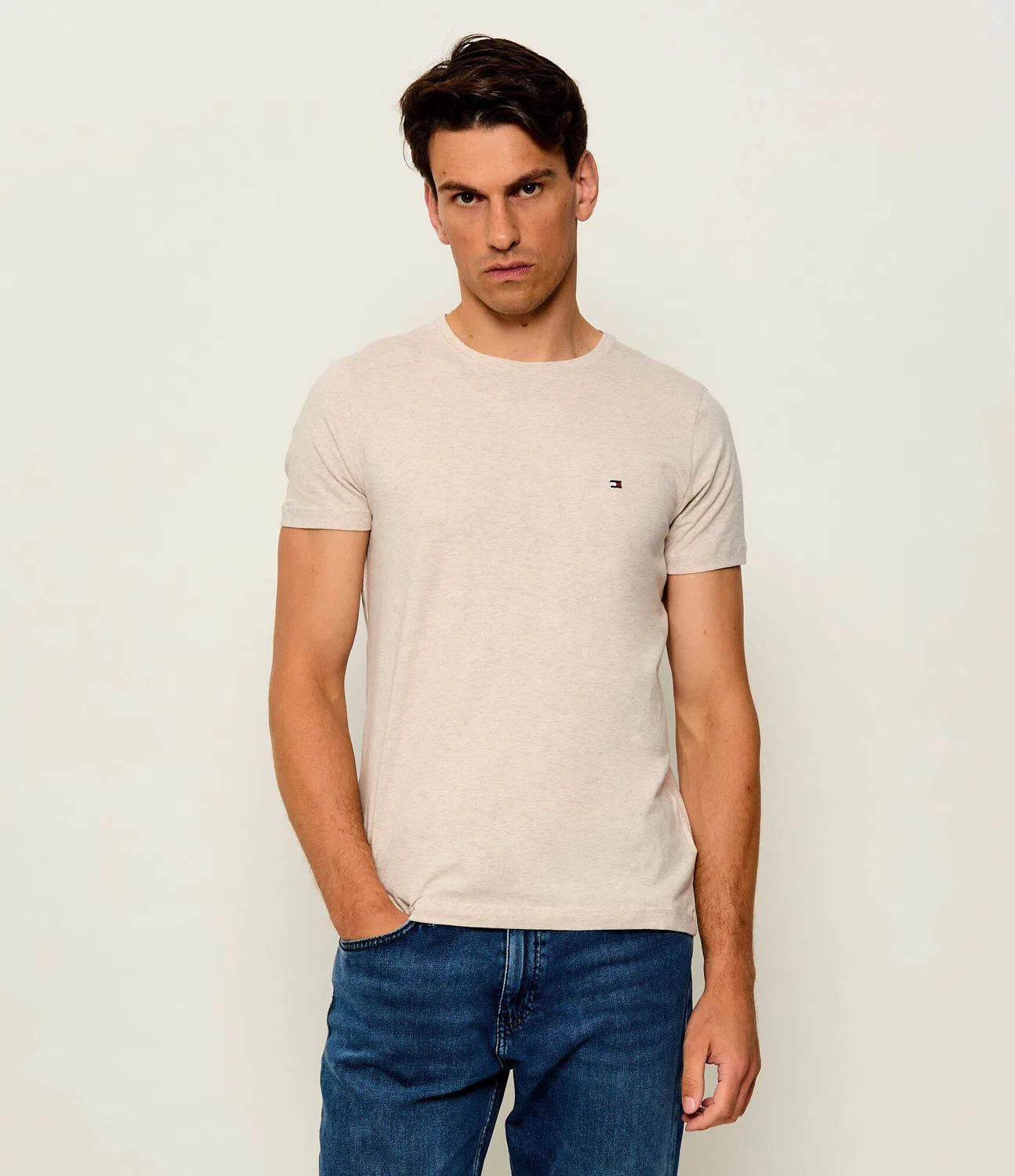 Футболка с коротким рукавом Tommy Hilfiger, Sabbia