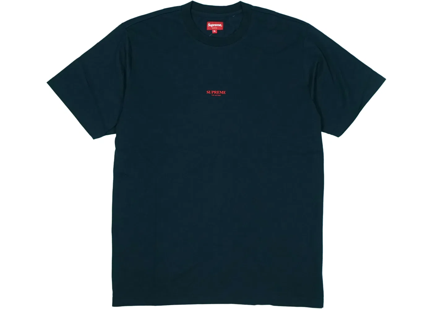 Мужская футболка с принтом Supreme First & Best Tee, Navy