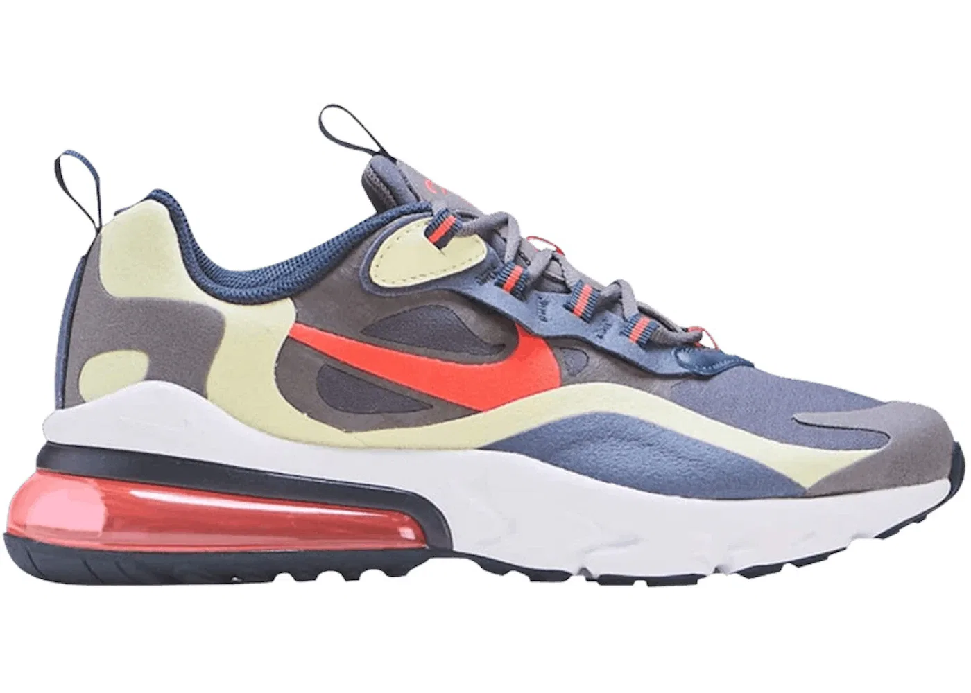 Детские кроссовки Lifestyle Nike Air Max 270, Iron Grey/Deep Ocean/Life Lime/Bright Crimson