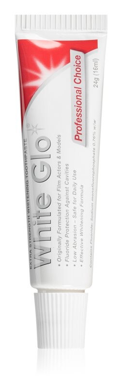 

Отбеливающая зубная паста в дорогу White Glo Professional Choice