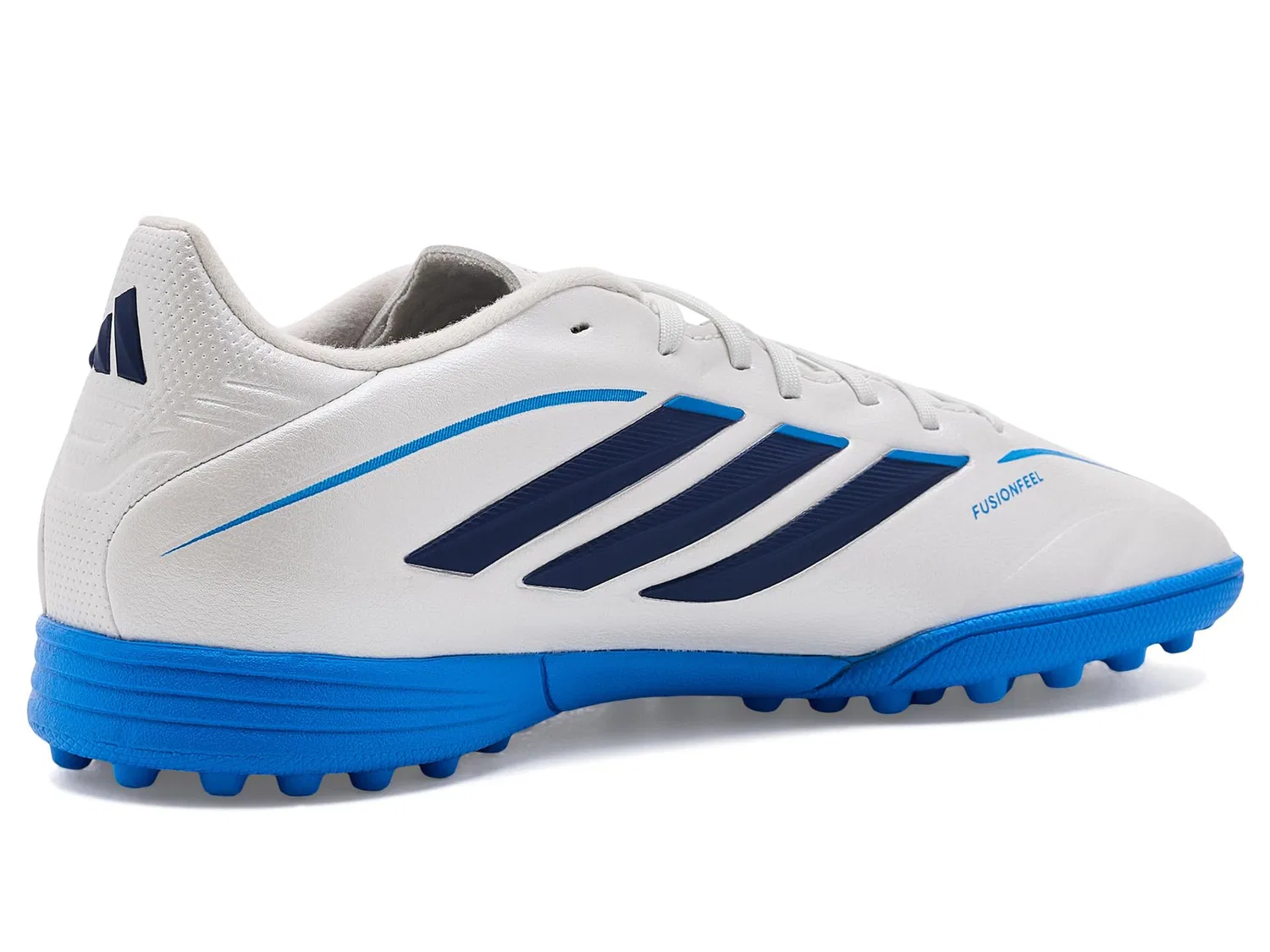 Бутсы Copa Pure IV League Turf (для маленьких и больших детей) Adidas Kids, Zero Metallic/Dark Blue/Lucid Ray Blue — фото 4