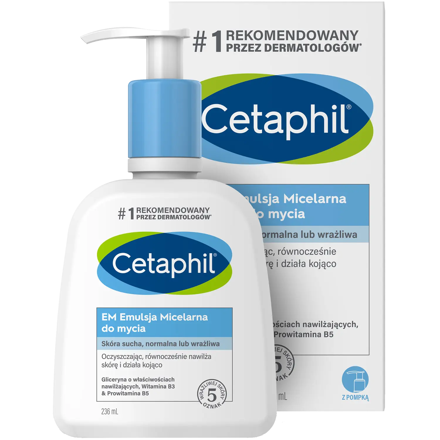 

Cetaphil EM мицеллярная эмульсия для умывания лица, 236 мл