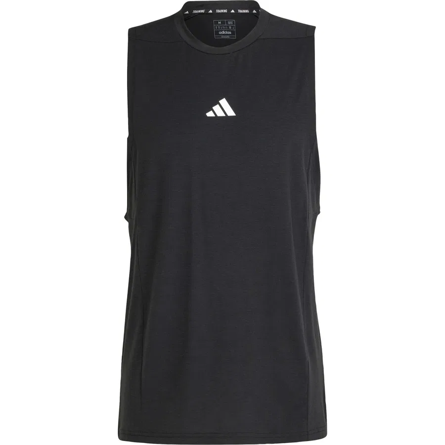 Спортивная майка IK9726, разработанная для тренировок adidas, Черный — фото 2