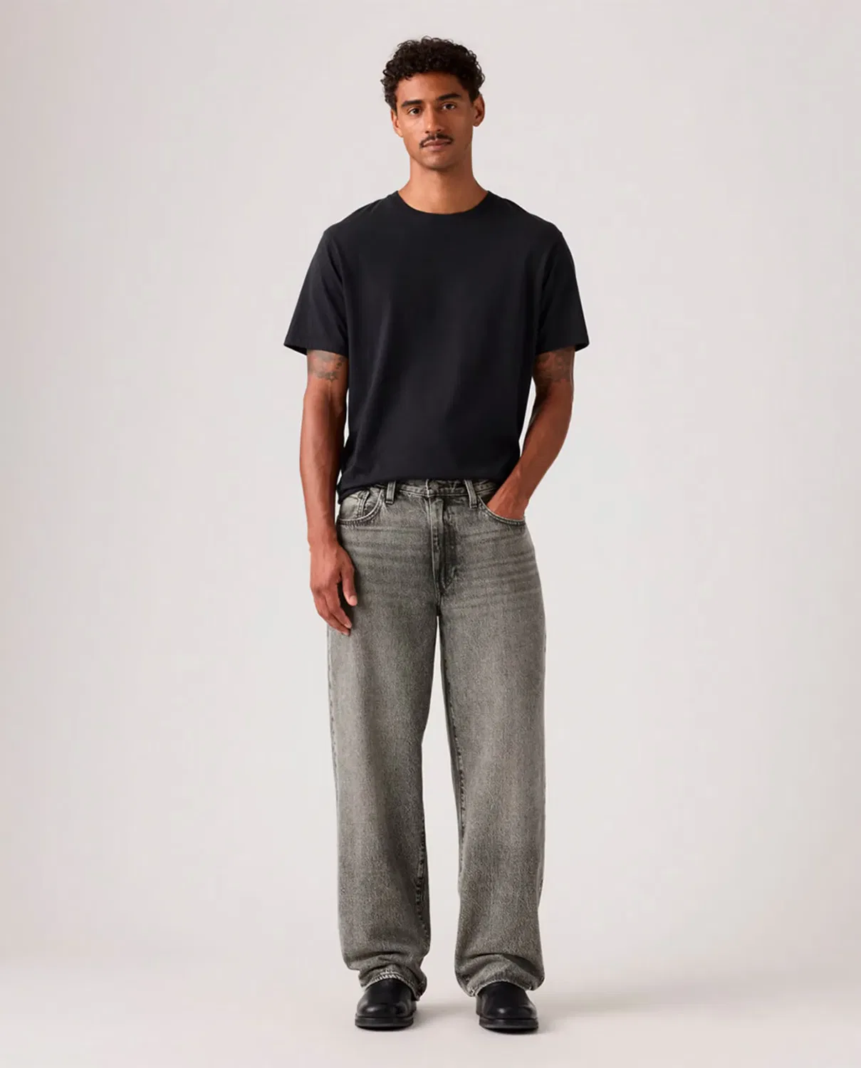 Мужские джинсы свободного кроя 578 Baggy Levi's, Gris