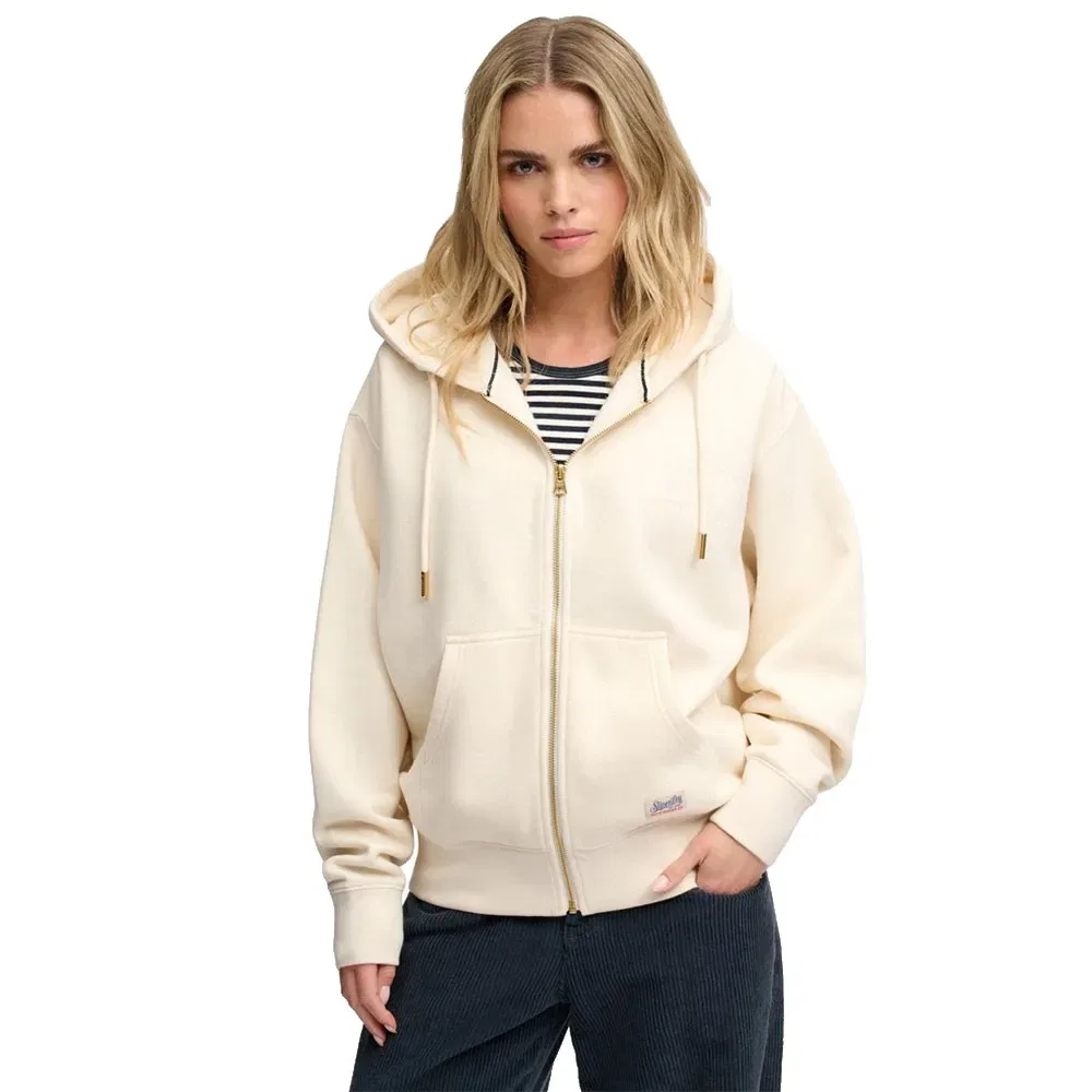 Женский свитшот с капюшоном Luxe Casual Superdry, Beige
