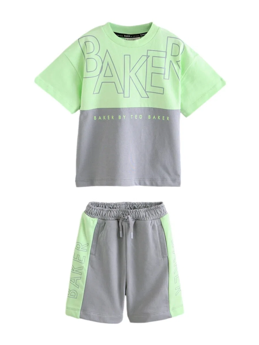 Набор Baker by Ted Baker в сером и салатовом цветах