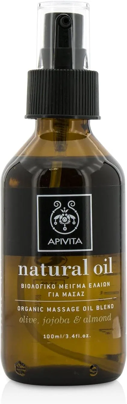 Массажное масло Organic Massage Oil, Apivita, 100 мл