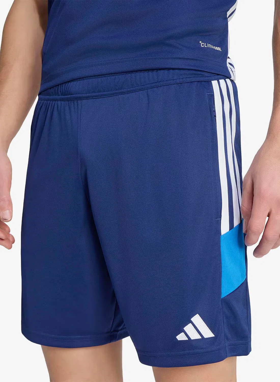 Шорты с кулиской Tiro 26 Adidas, темно-синий — фото 3