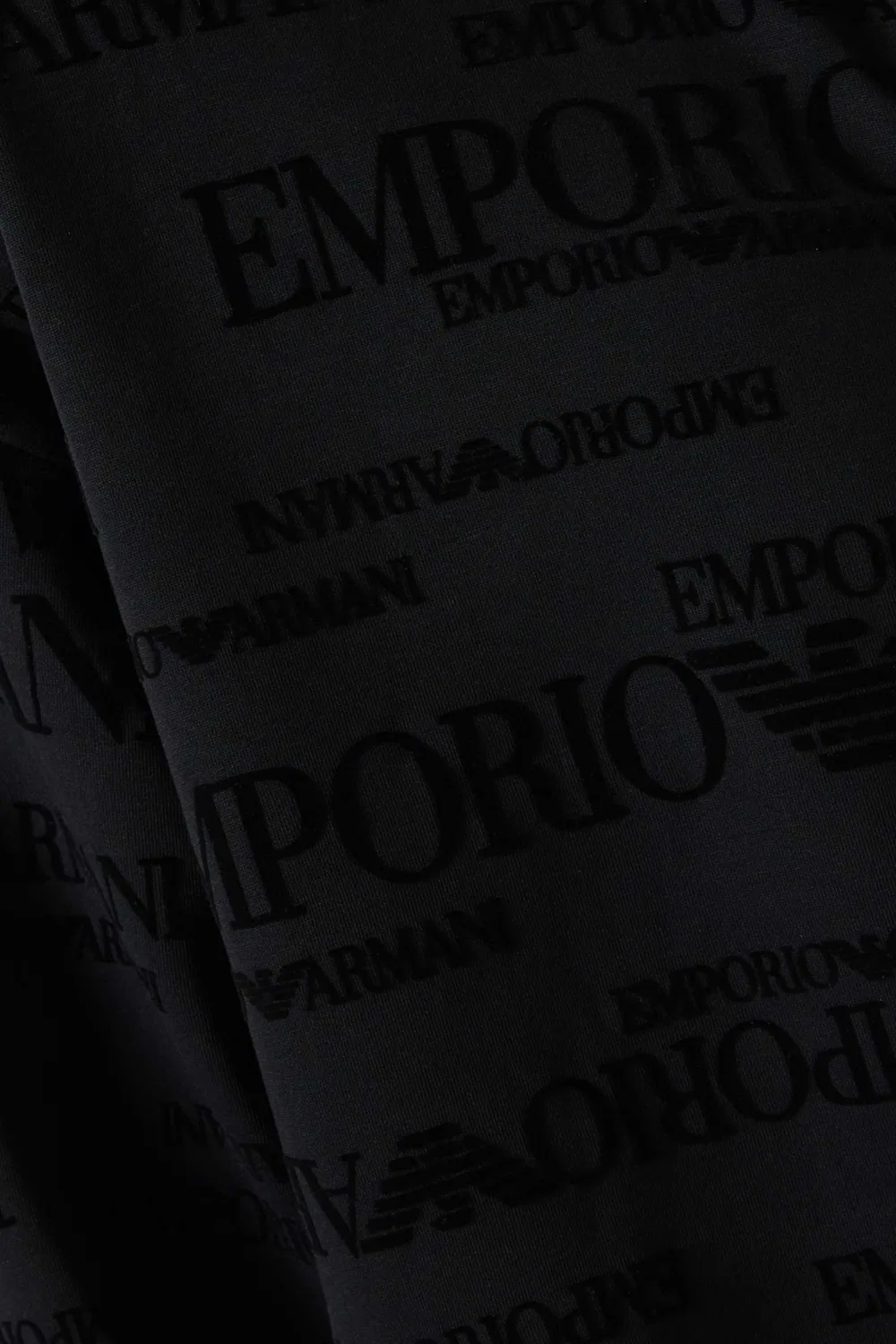 Худи с принтом логотипа Emporio Armani — фото 4