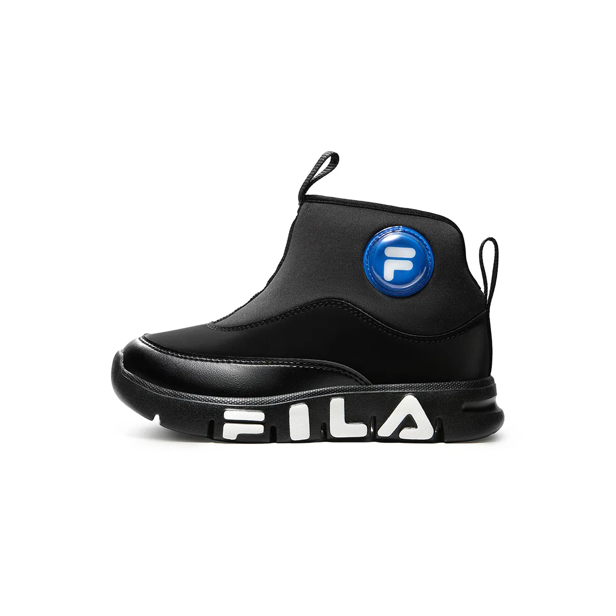 Детские утепленные кроссовки с длинным рукавом FILA KIDS, Black