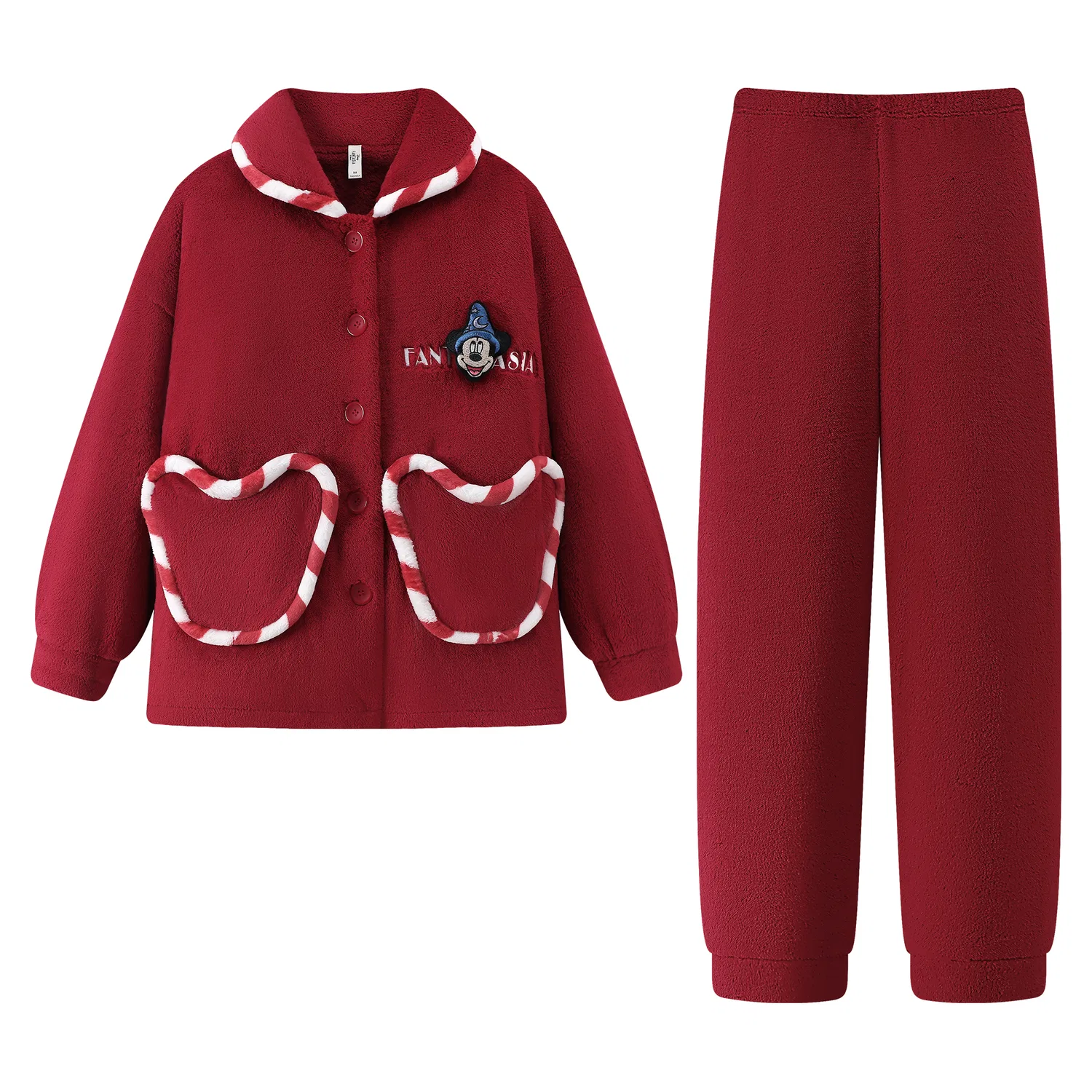 Детский комплект пижам с принтом Disney x Pajama Set Unisex Shopping Bag Gongdie, Red Women's-Shopping Bag — фото 4