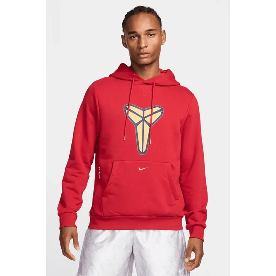 Худи баскетбольное с капюшоном Kobe Dri-Fit Nike, Красный
