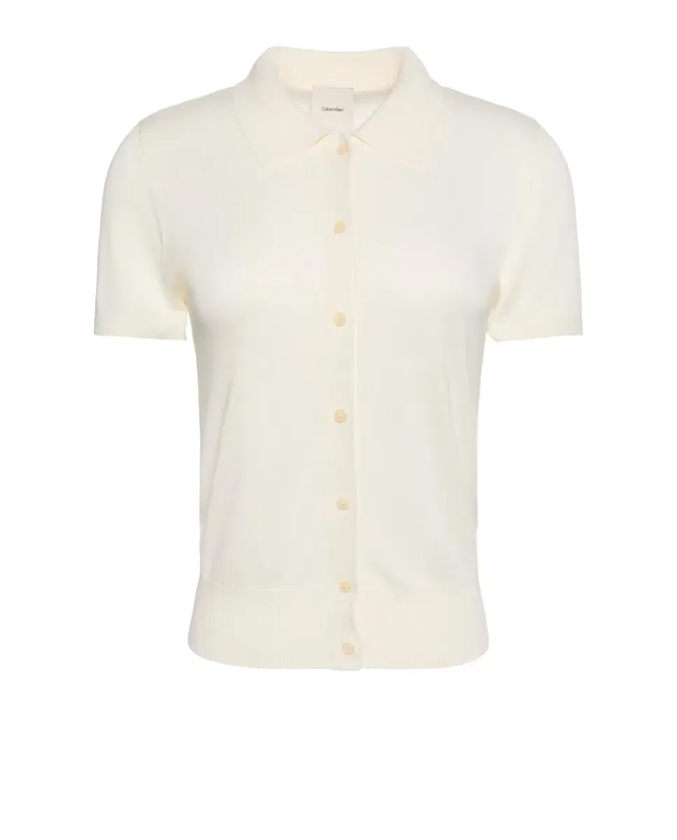 Женский кардиган с коротким рукавом Calvin Klein, Blanco