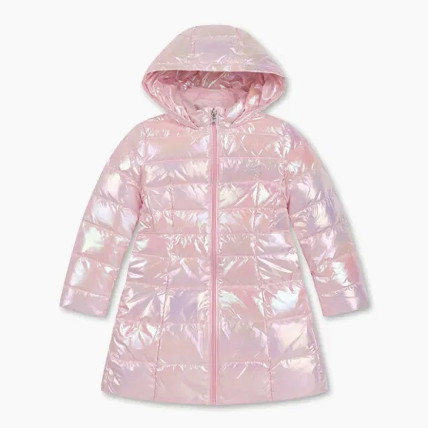 Пуховик детский легкий, Benetton Kids, черный — фото 2