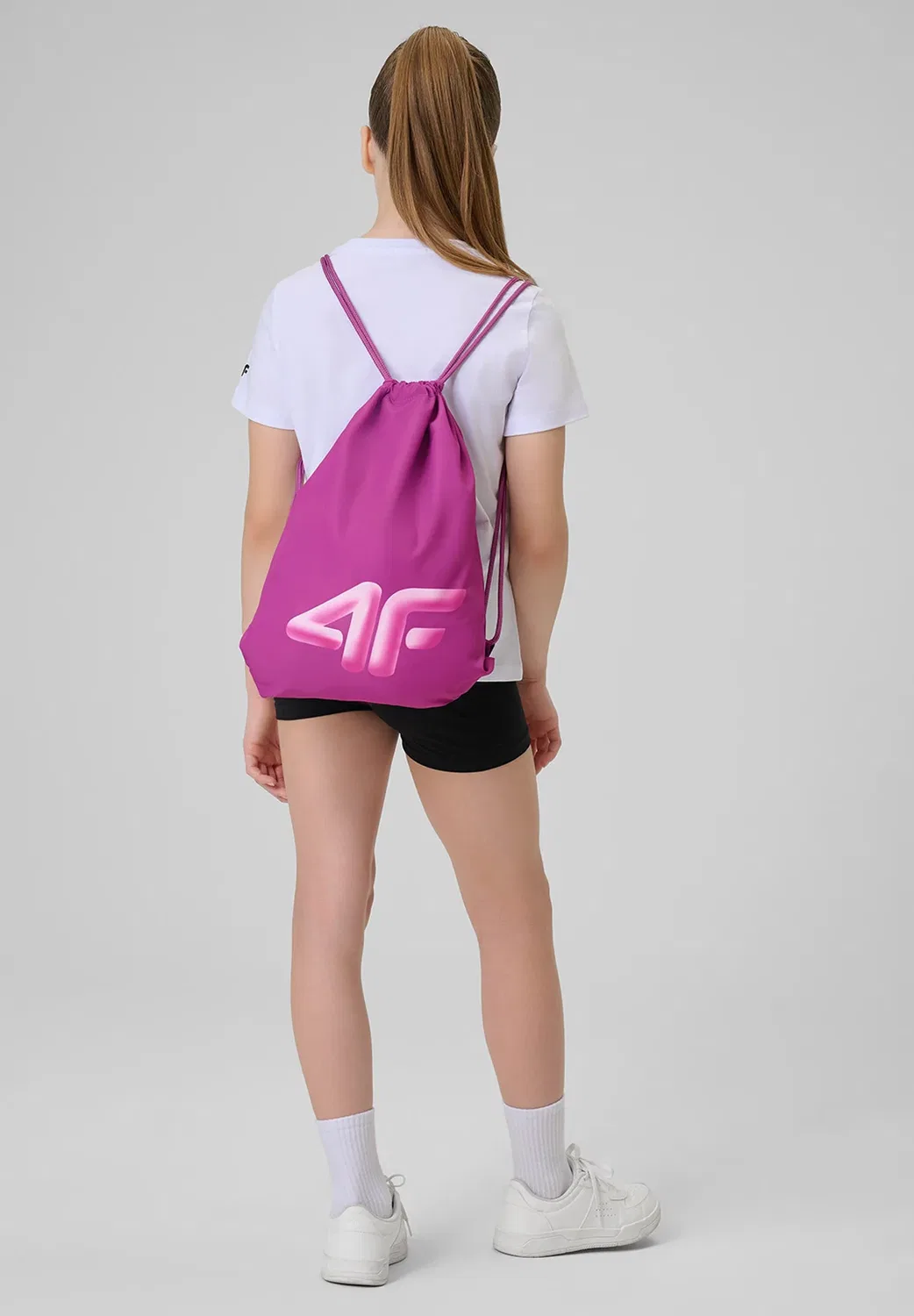 Komplet sportowy na wf (кошелек+споденки+ворек) для дзевчинки - леггинсы 4F, Multicolour — фото 3