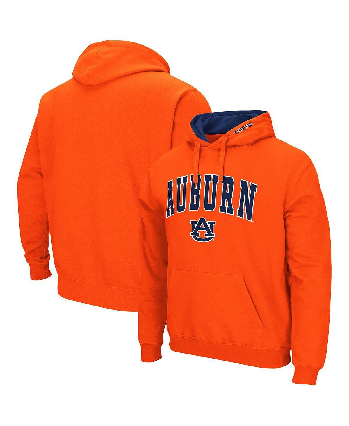

Мужская оранжевая толстовка с капюшоном auburn tigers arch logo 3.0 Colosseum