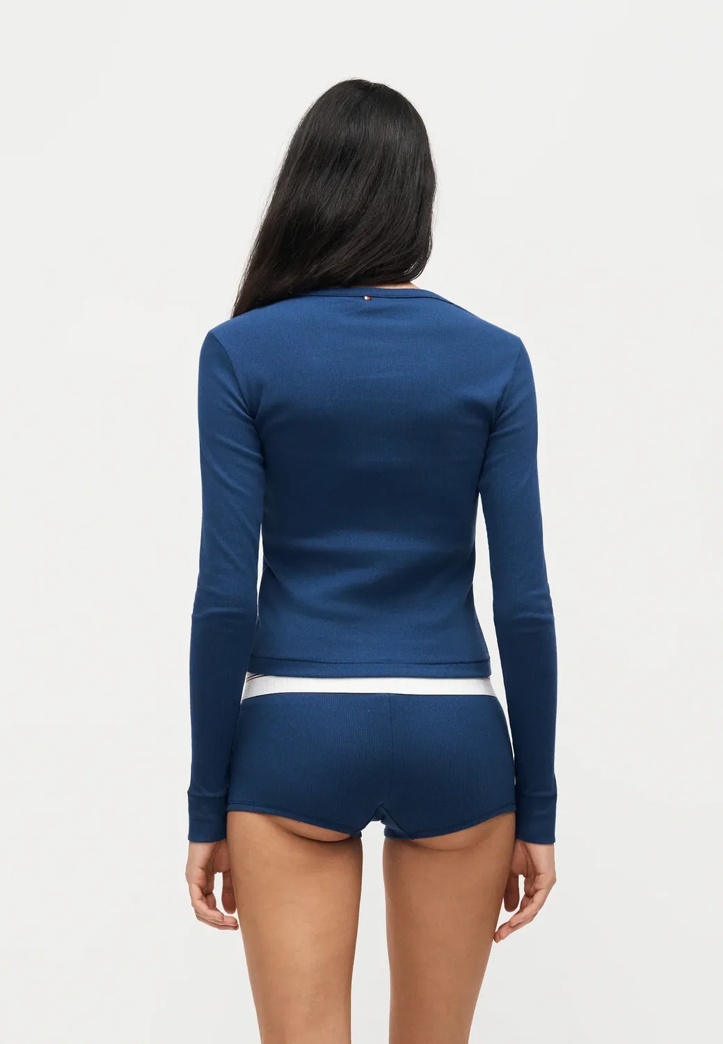 Heritage - пижамная рубашка Tommy Hilfiger, Blue Ink — фото 3